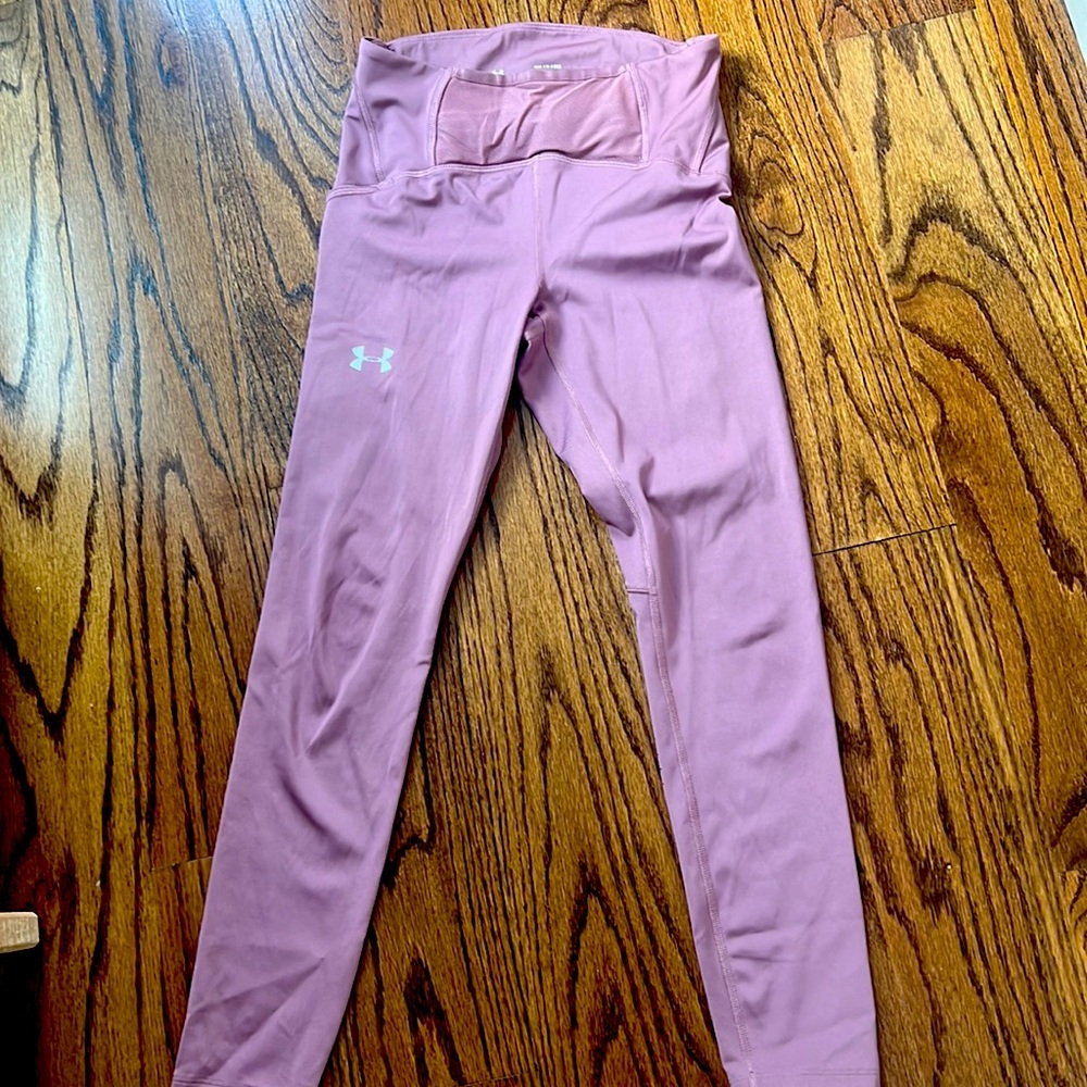 Under armor pink leggings